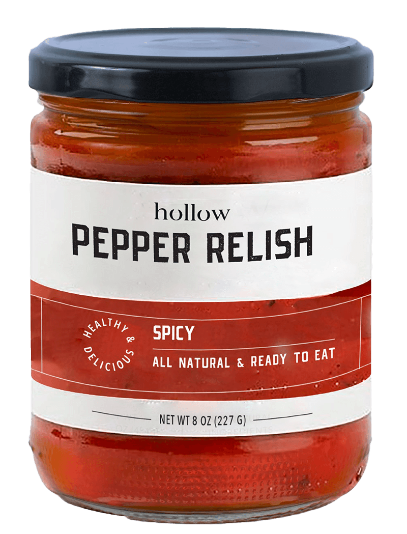 Hollow Foods - Gourmet Peppers Relish Spicy