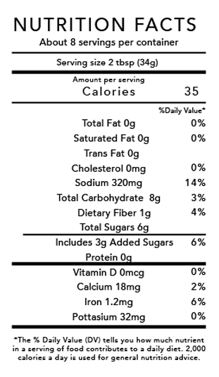 Nutrition Facts